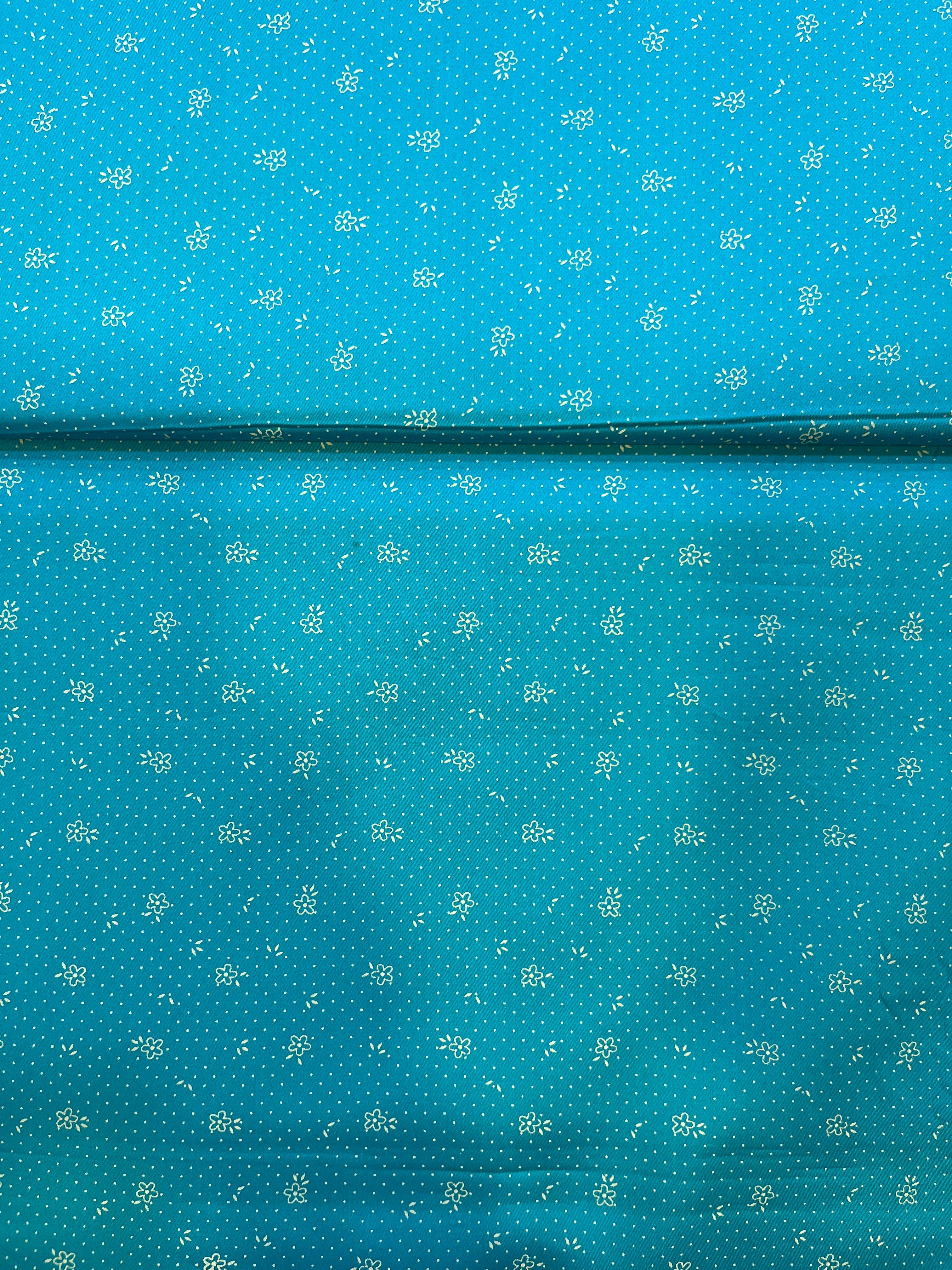 Floral Navy Blue 100% Giza Cotton Blend Printed Shirt