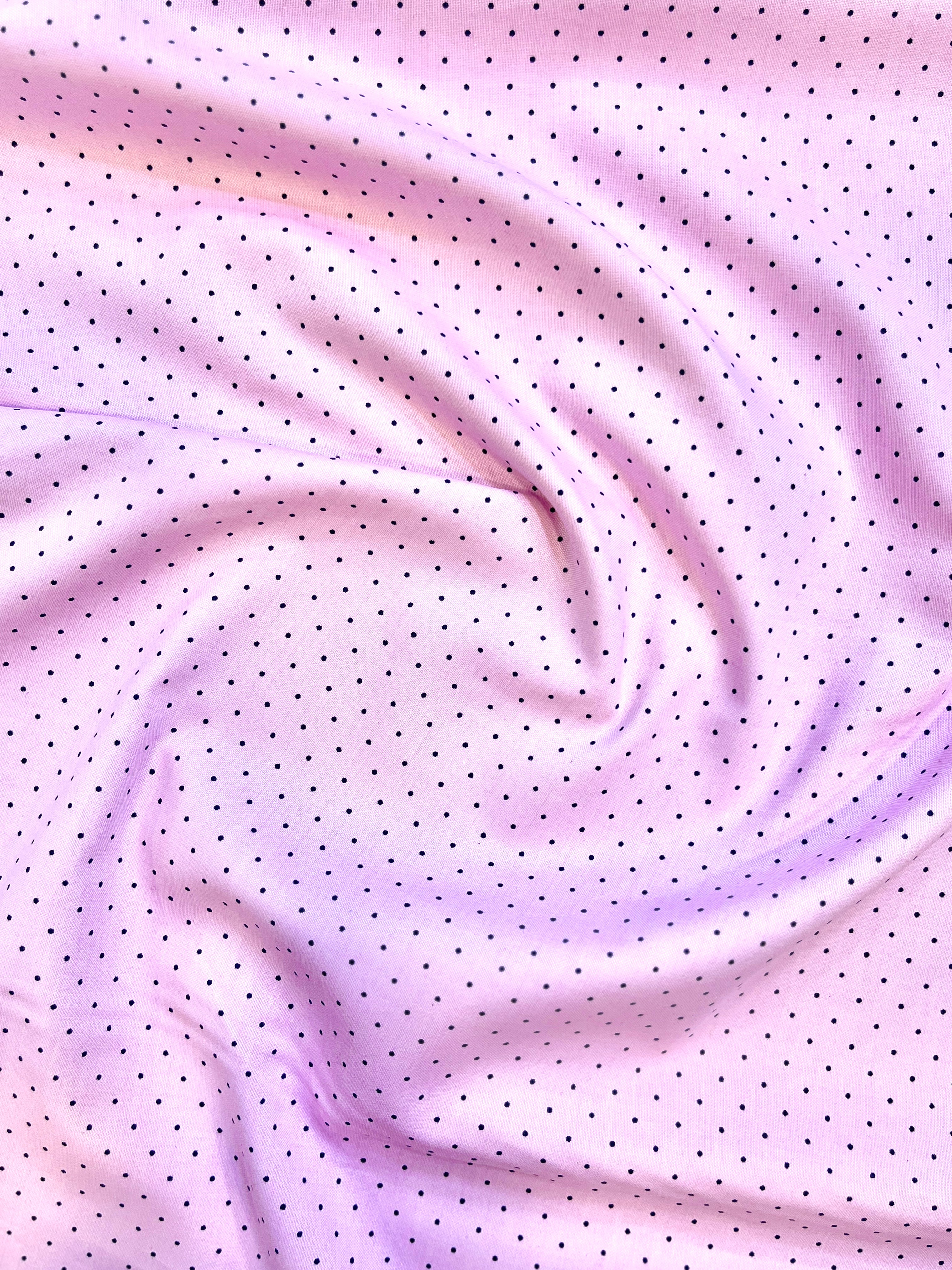 Geometric Dot 100% Giza Cotton Printed Shirt