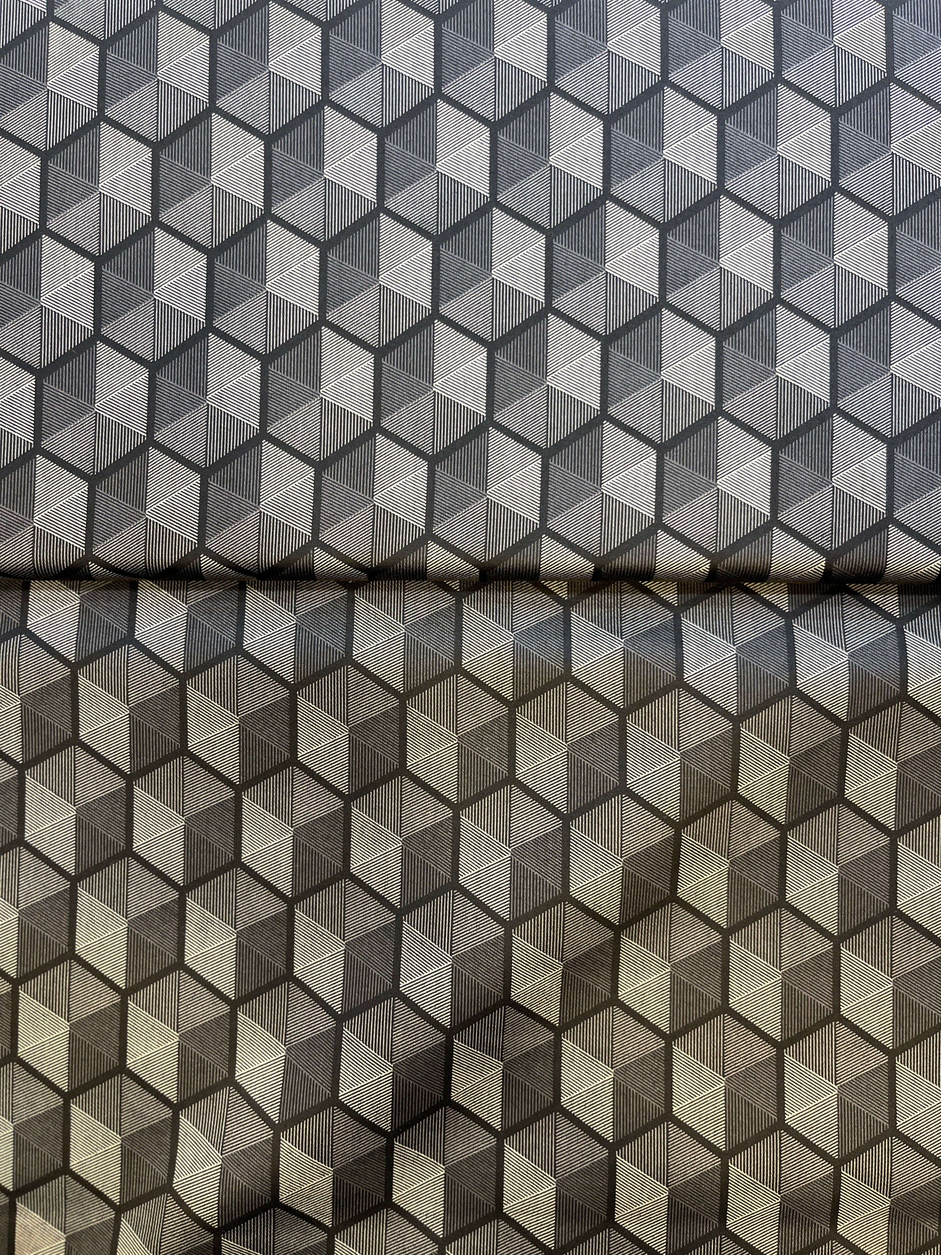 100% Giza Cotton Mosaic Printed Shirting Fabric