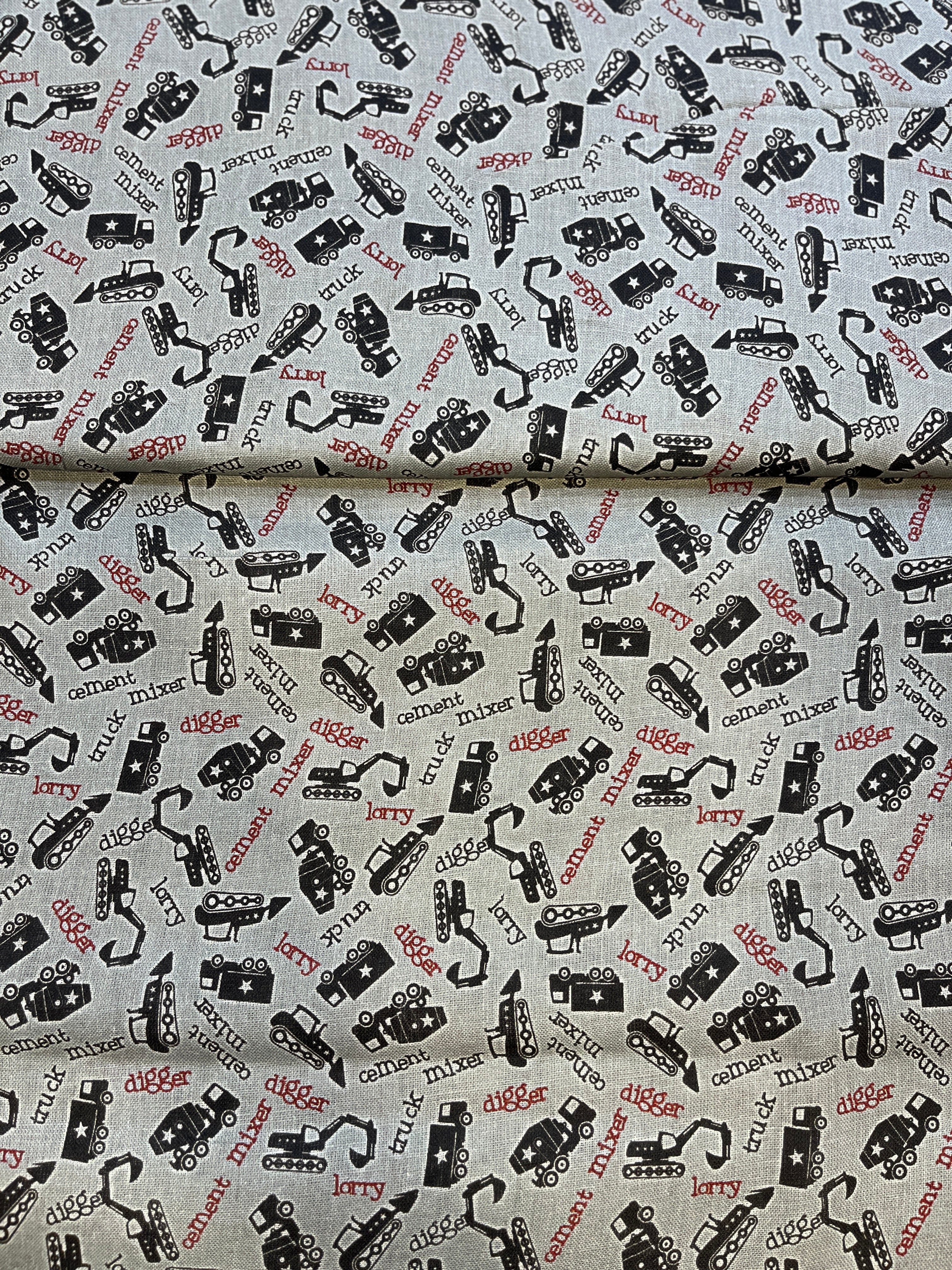 100% Giza Cotton Light Gray Printed Shirting Fabric