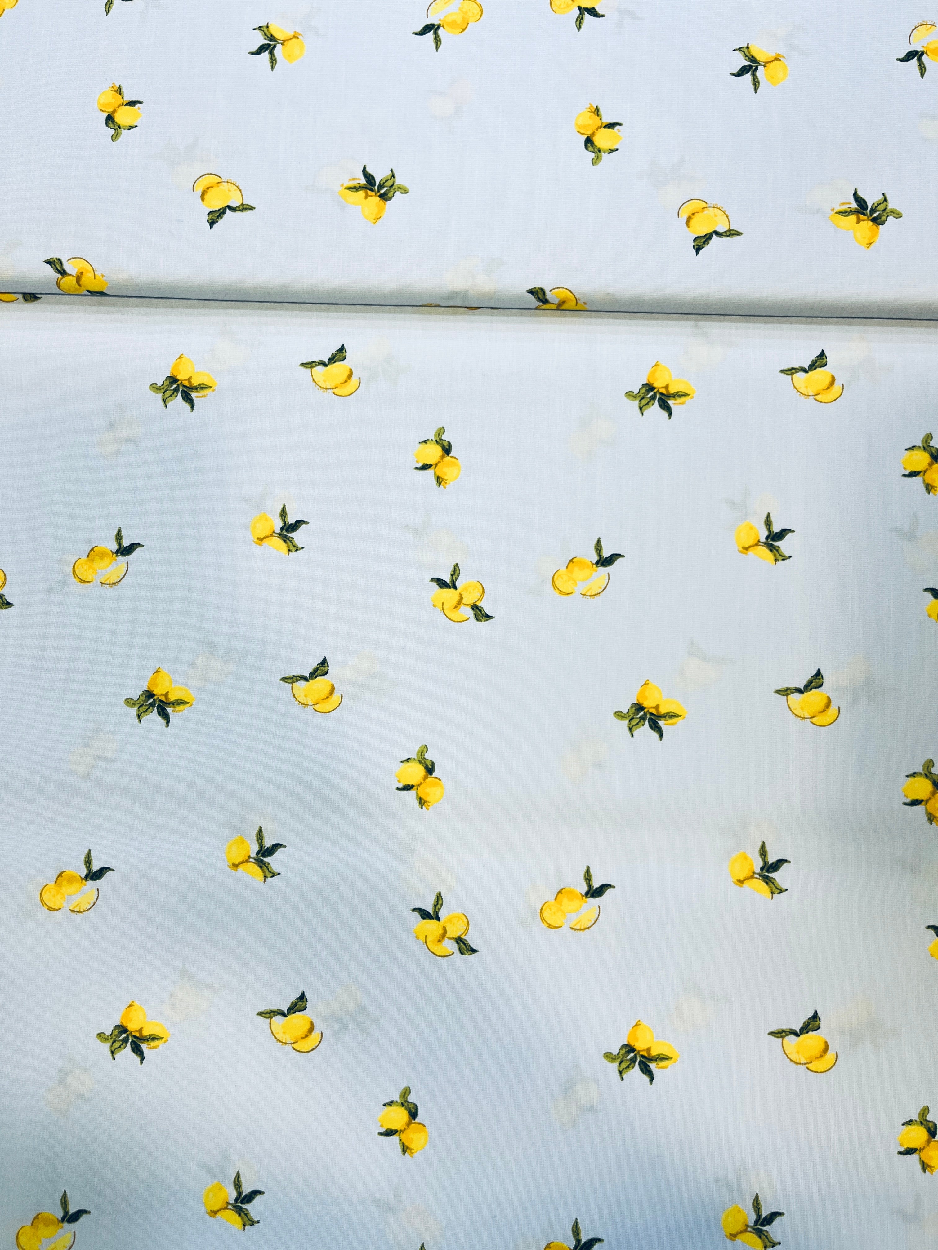 100% Giza Cotton White Floral Printed Shirting Fabric