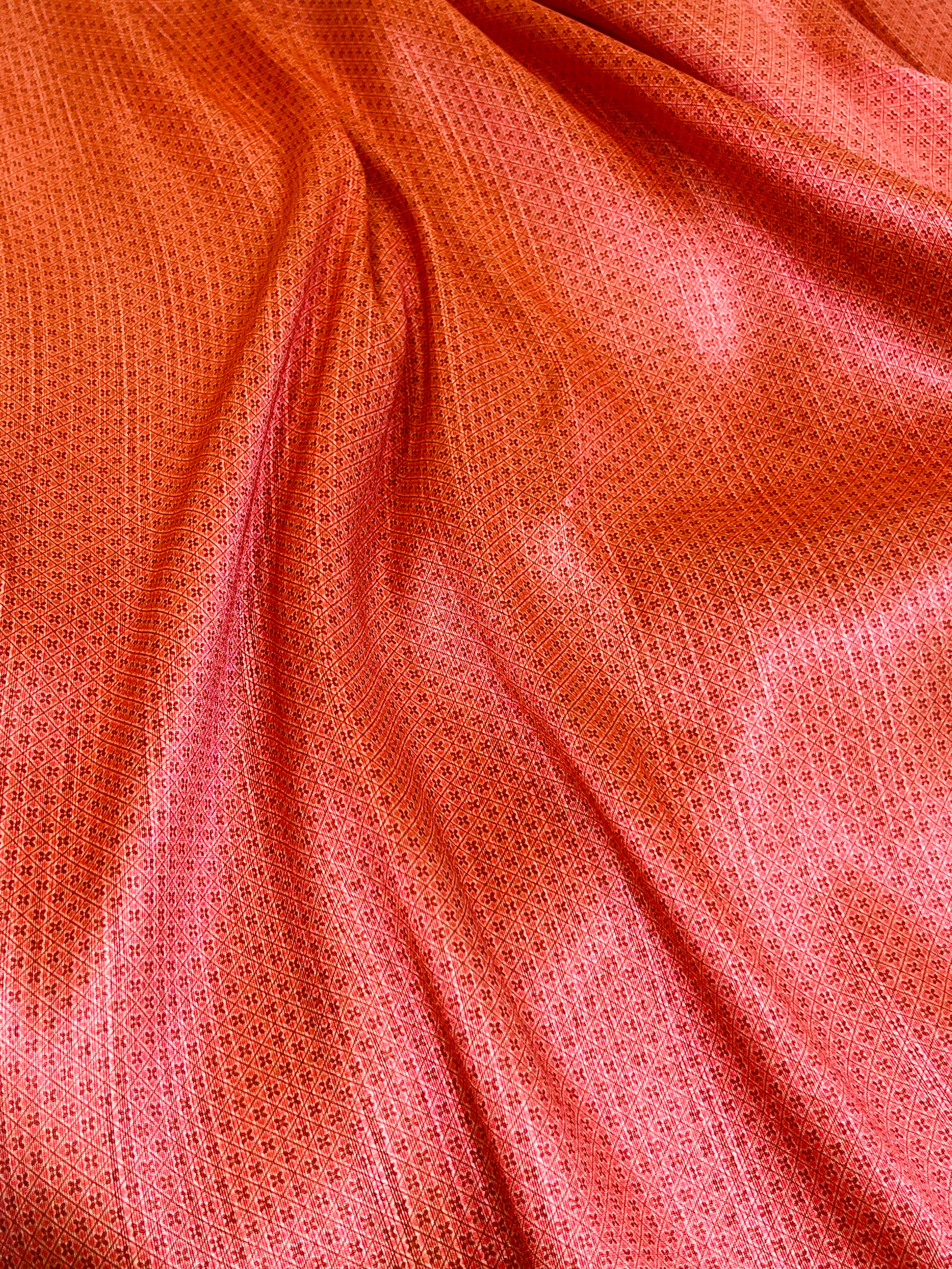 Silk  Printed Kurta and Pajama Set