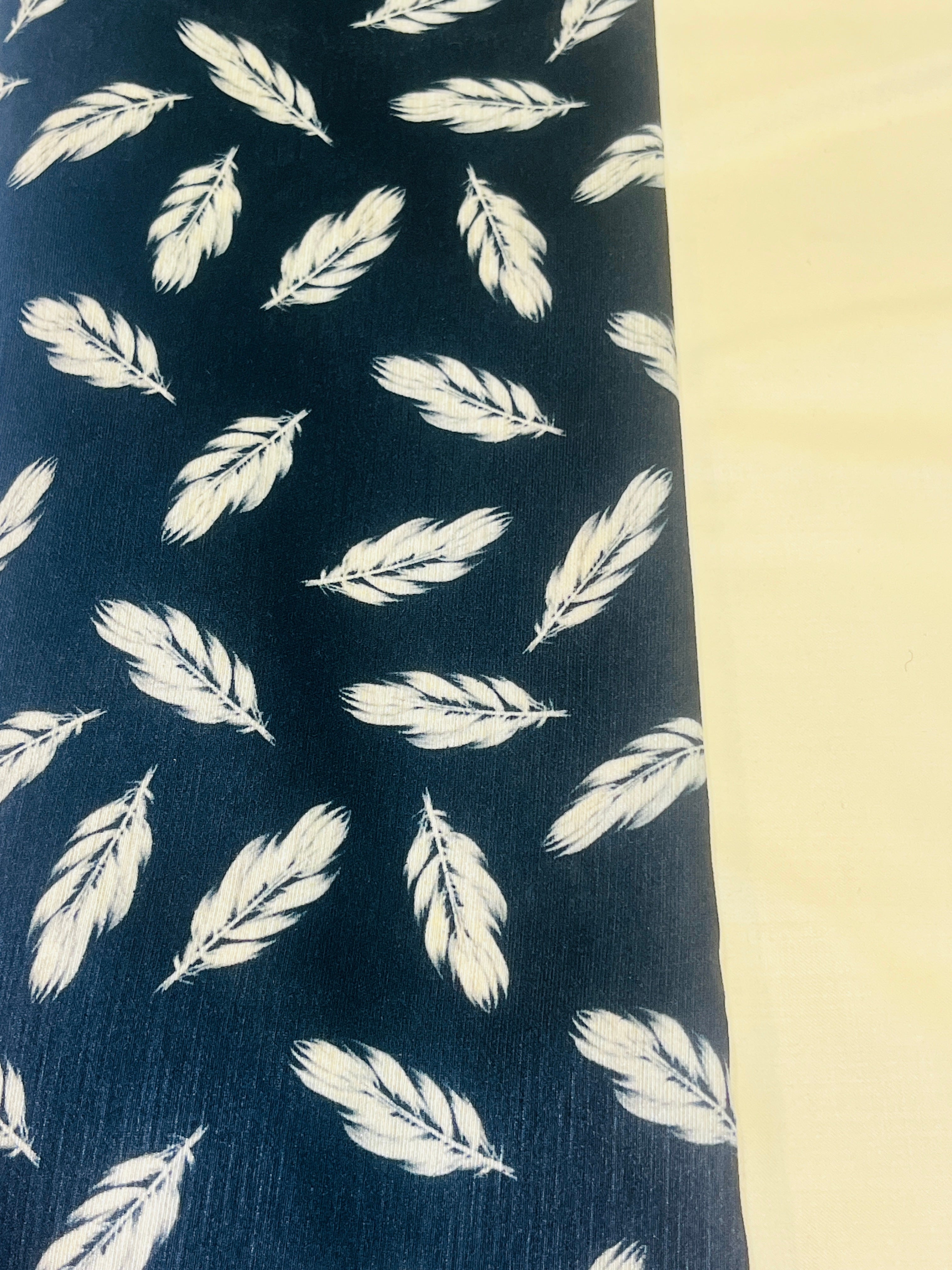 Printed Black Silk Kurta and Pajama Set