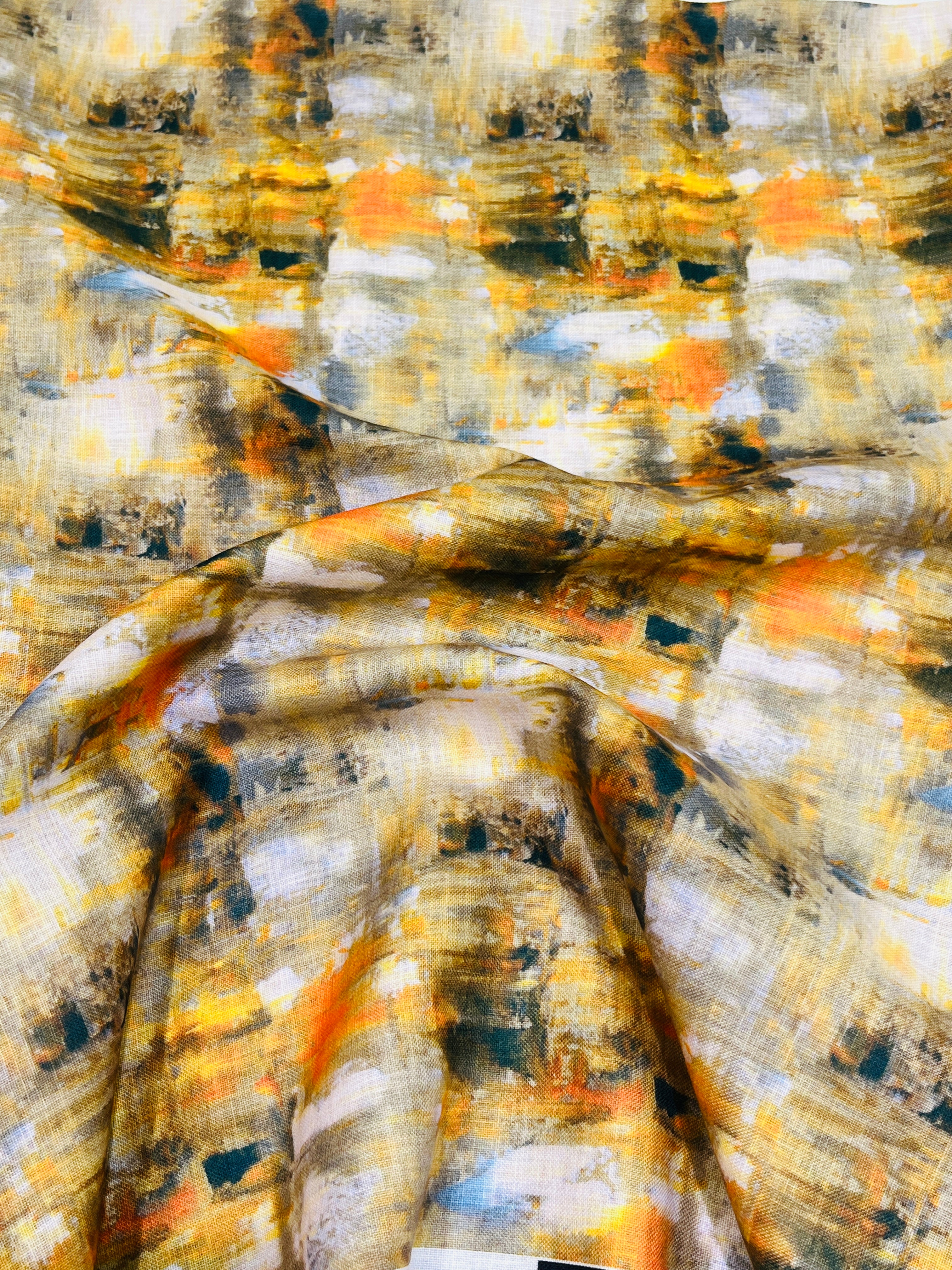 Ivory Printed jacket with silk Kurta and Pajama Set