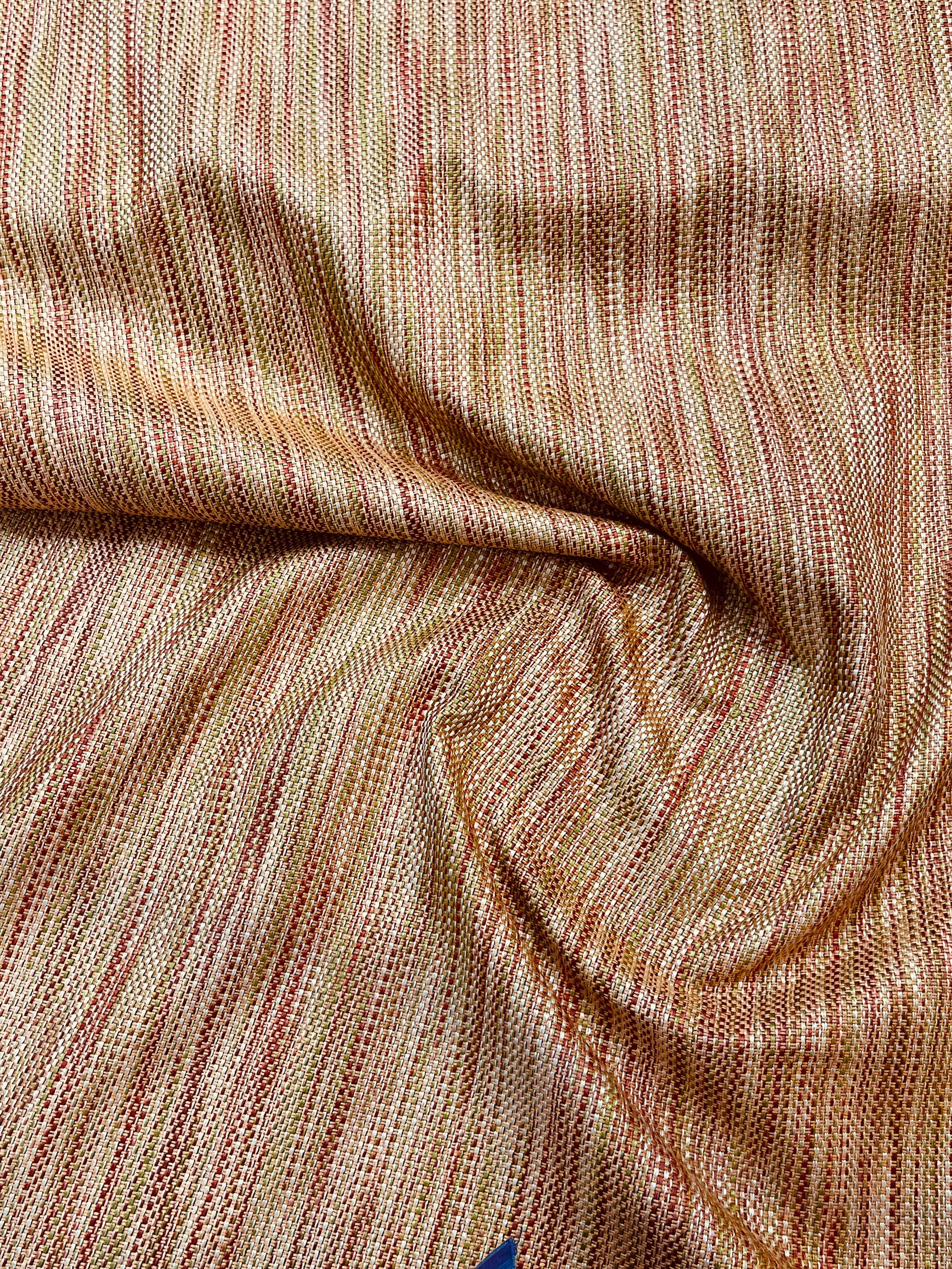 Brown Printed Jacket with Silk Kurta and Pajama Set