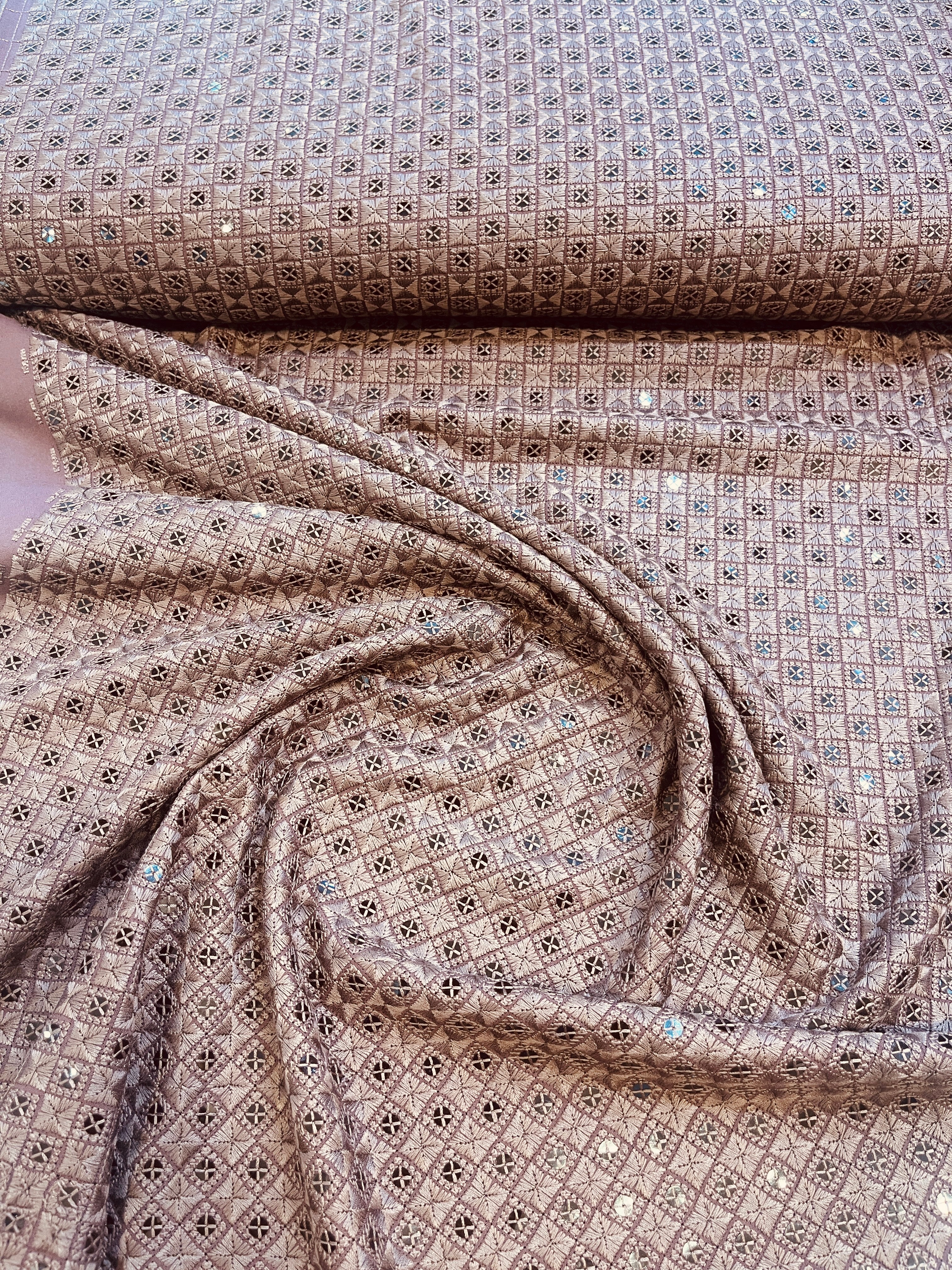 Elegant Chikankari Kurtas Fabric